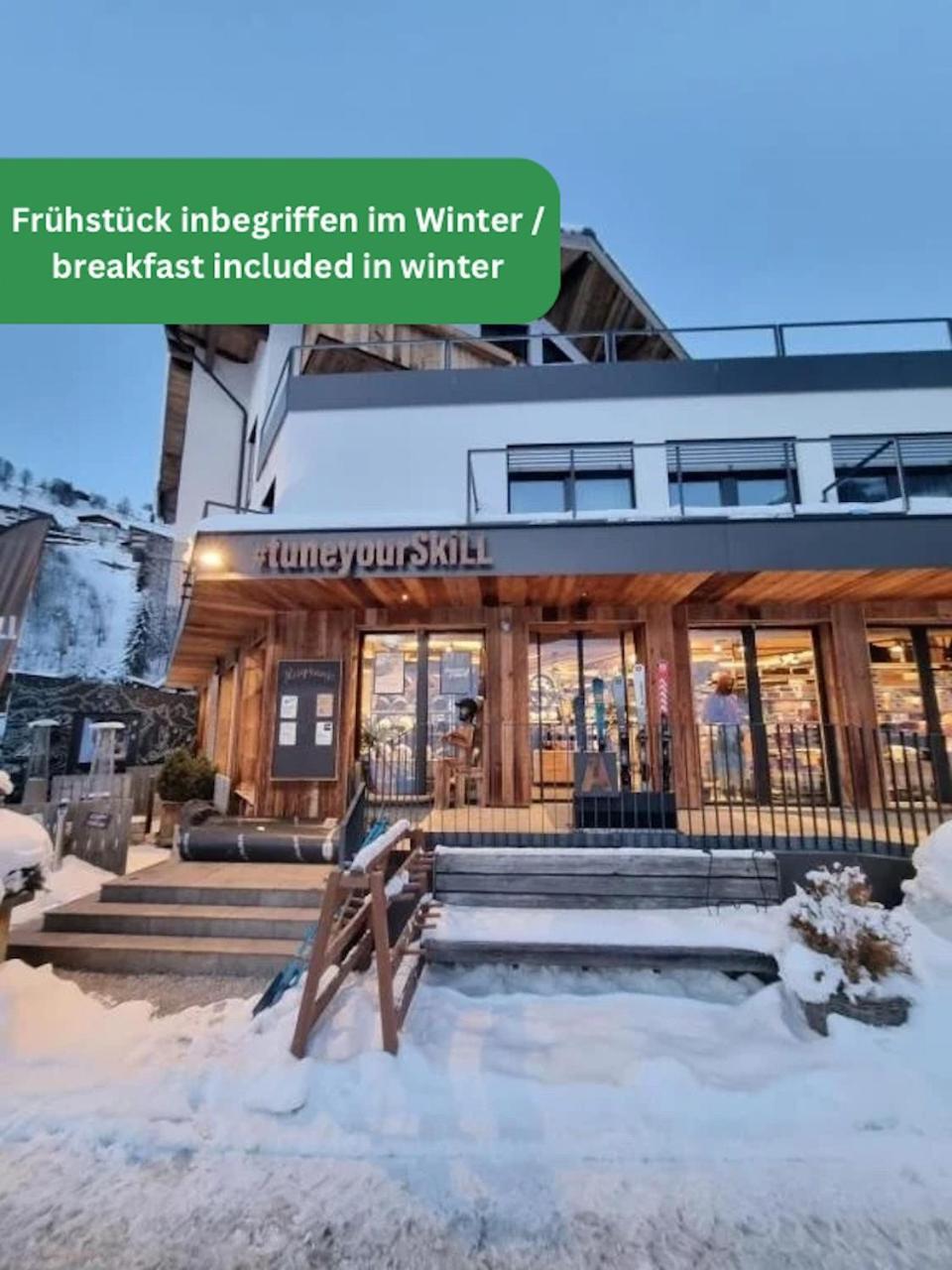 Skill Mountain Lodge - Ski Und Bike Hostel Im Sommer Mit Joker Card Saalbach-Hinterglemm Esterno foto